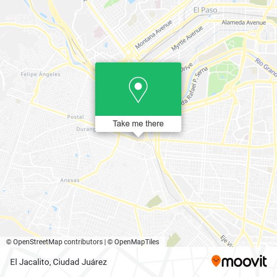 El Jacalito map