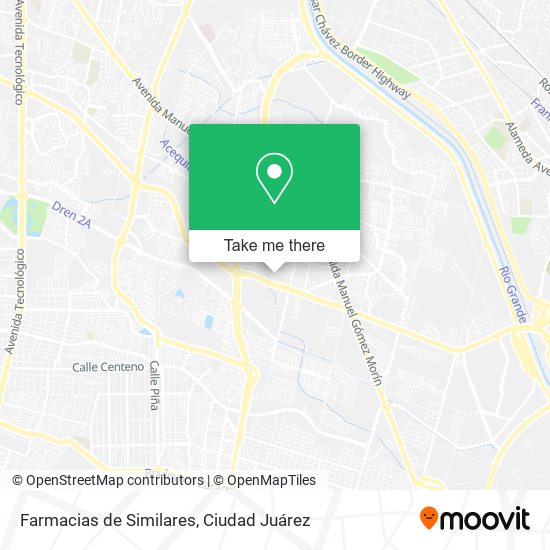 Mapa de Farmacias de Similares