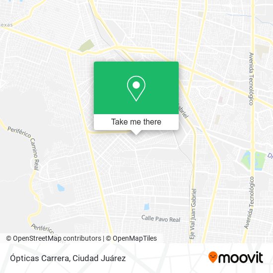 Mapa de Ópticas Carrera