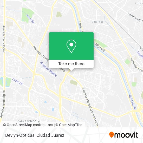 Mapa de Devlyn-Ópticas