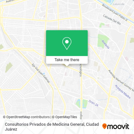 Mapa de Consultorios Privados de Medicina General