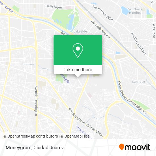 Moneygram map