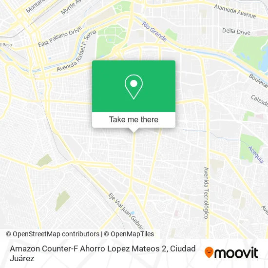 Mapa de Amazon Counter-F Ahorro Lopez Mateos 2