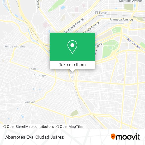 Abarrotes Eva map