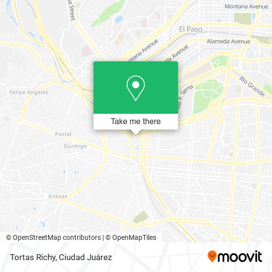 Tortas Richy map