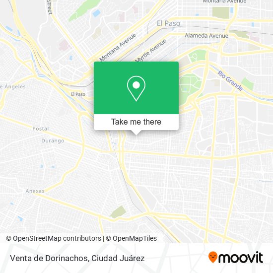 Venta de Dorinachos map