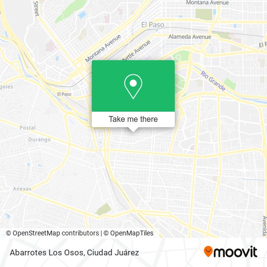 Abarrotes Los Osos map