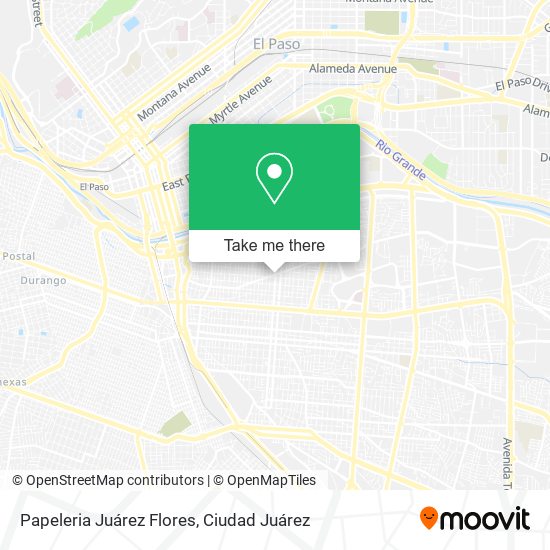 Papeleria Juárez Flores map