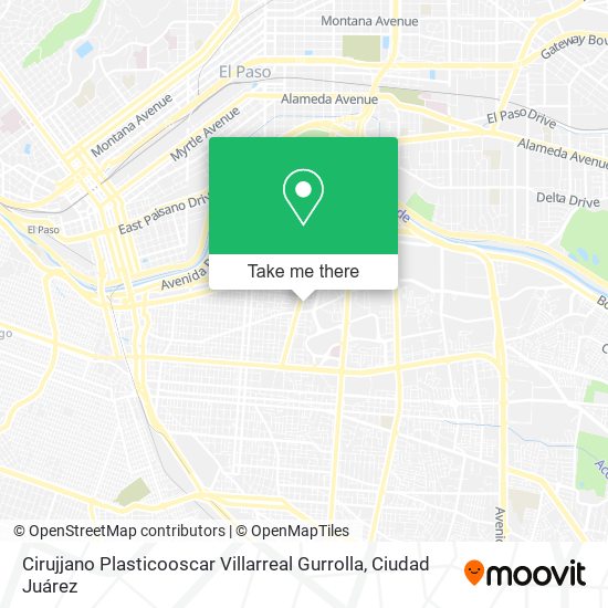 Cirujjano Plasticooscar Villarreal Gurrolla map
