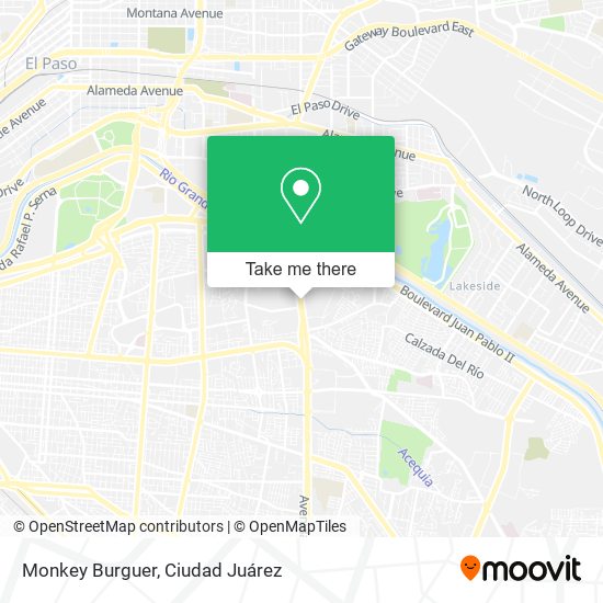 Mapa de Monkey Burguer