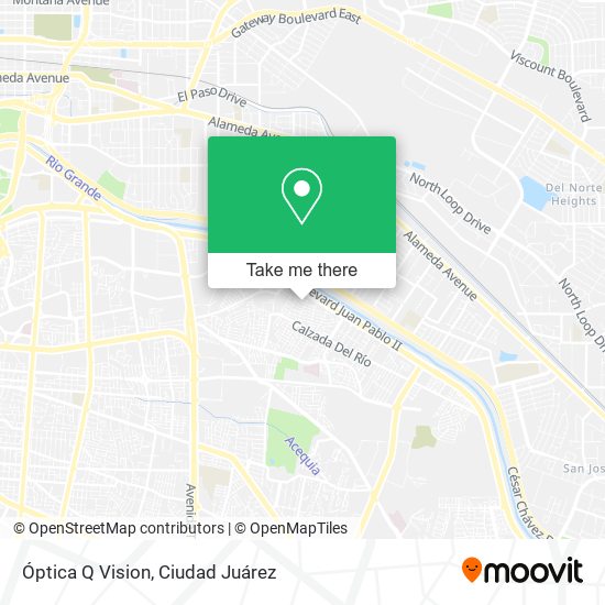 Óptica Q Vision map