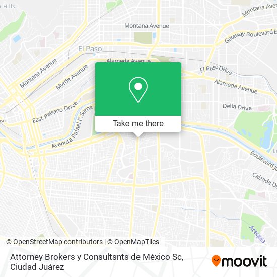 Mapa de Attorney Brokers y Consultsnts de México Sc