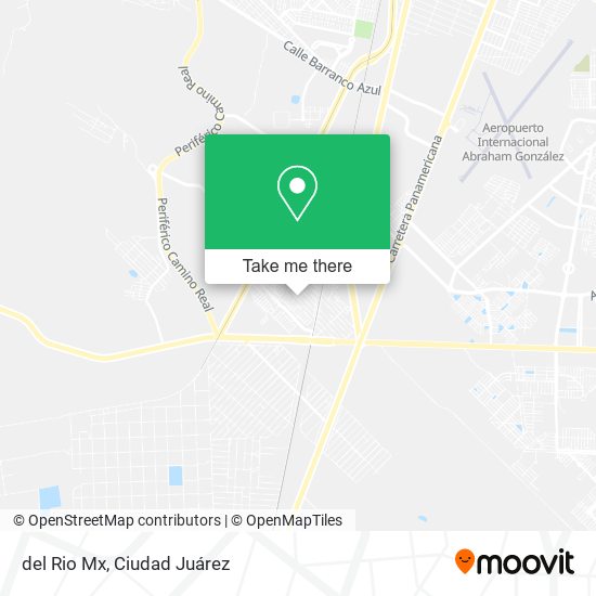 Mapa de del Rio Mx