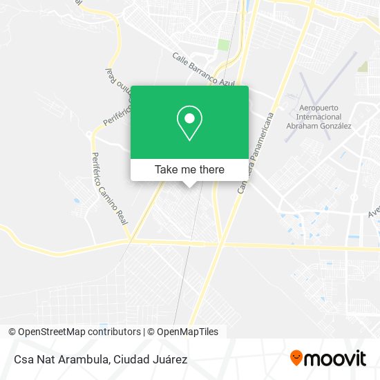 Mapa de Csa Nat Arambula