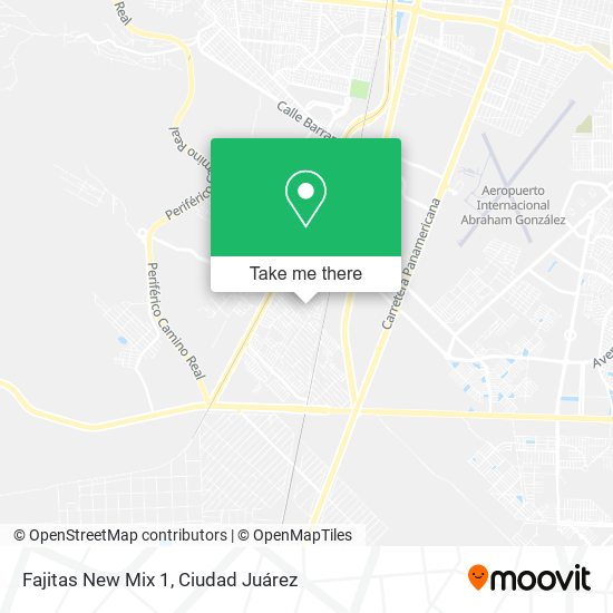 Mapa de Fajitas New Mix 1