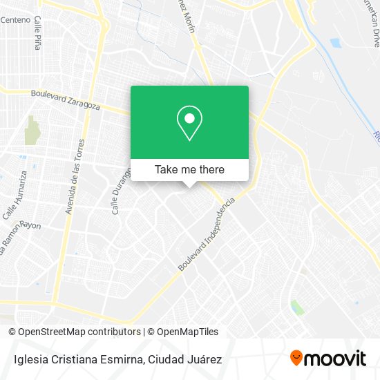 Iglesia Cristiana Esmirna map