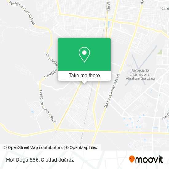 Mapa de Hot Dogs 656