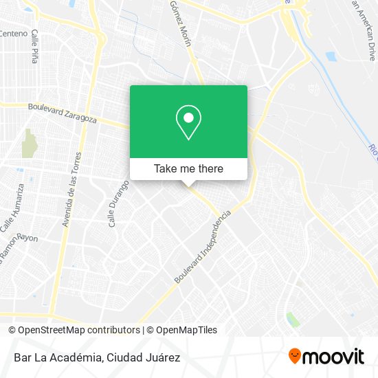 Mapa de Bar La Académia
