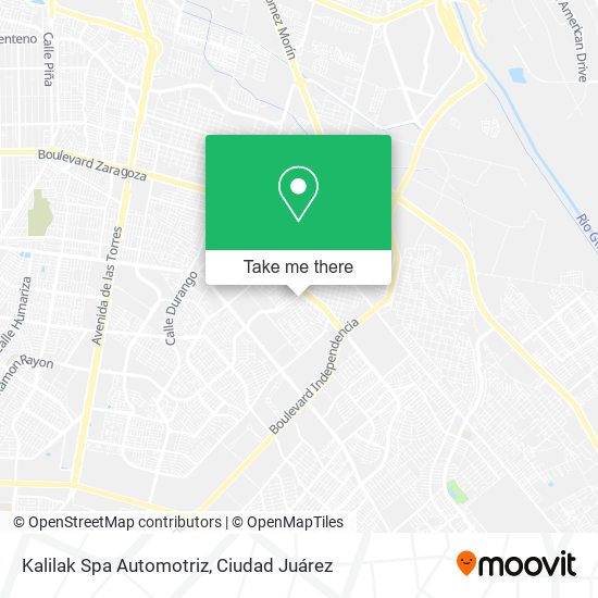 Kalilak Spa Automotriz map