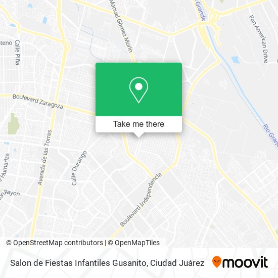 Salon de Fiestas Infantiles Gusanito map