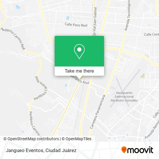 Mapa de Jangueo Eventos