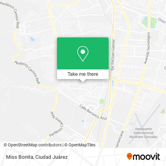 Mapa de Miss Bonita