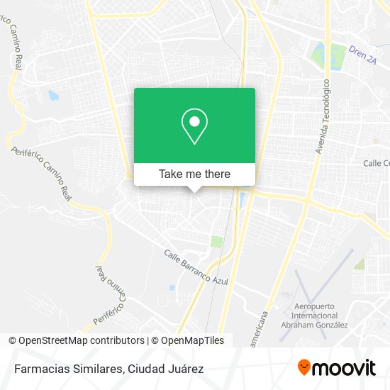 Farmacias Similares map