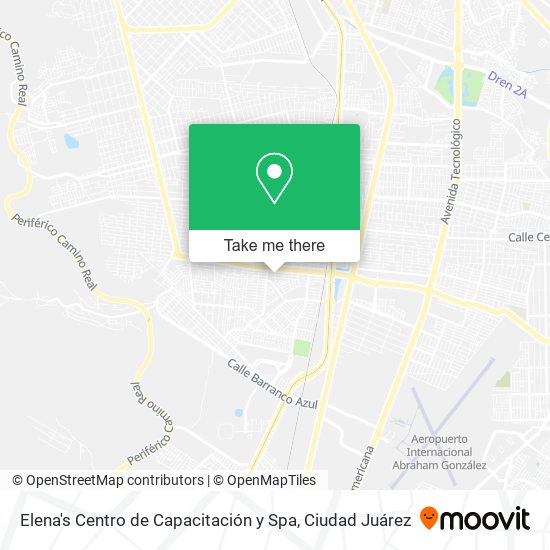Mapa de Elena's Centro de Capacitación y Spa