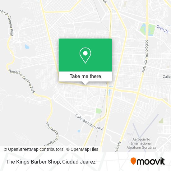 Mapa de The Kings Barber Shop