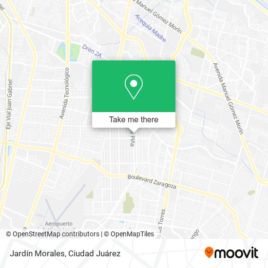 Mapa de Jardín Morales