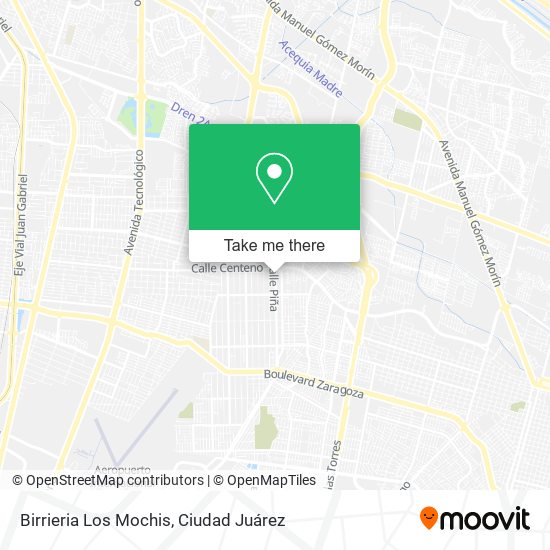 Birrieria Los Mochis map