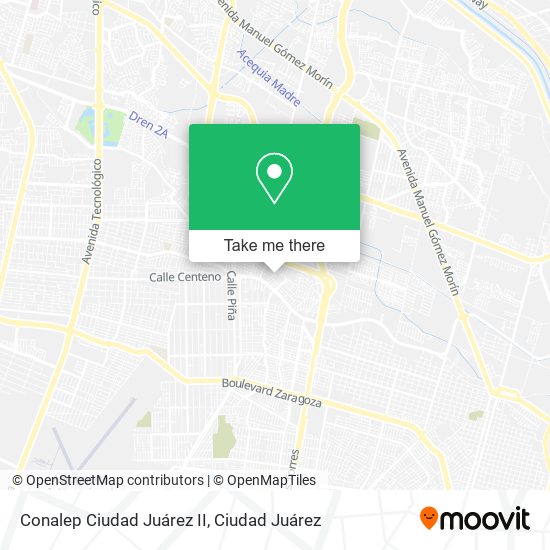 Conalep Ciudad Juárez II map