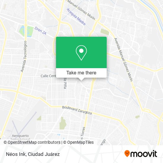 Néos Ink map