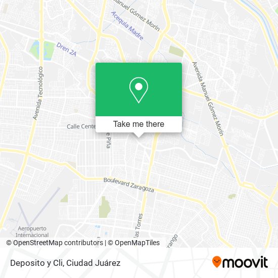 Deposito y Cli map