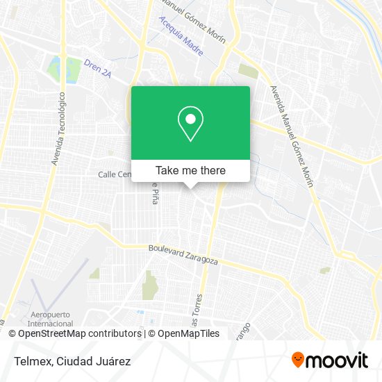 Mapa de Telmex