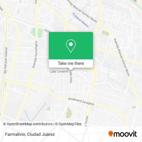 Mapa de Farmalivio