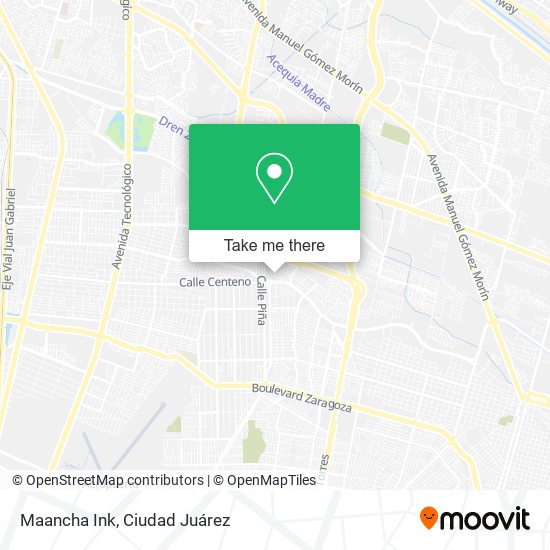 Maancha Ink map