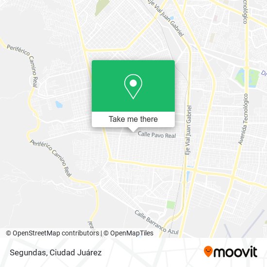 Mapa de Segundas