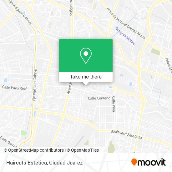 Mapa de Haircuts Estética