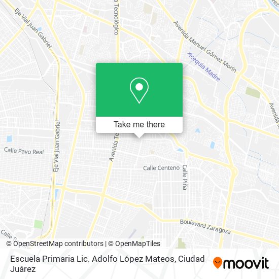 Escuela Primaria Lic. Adolfo López Mateos map
