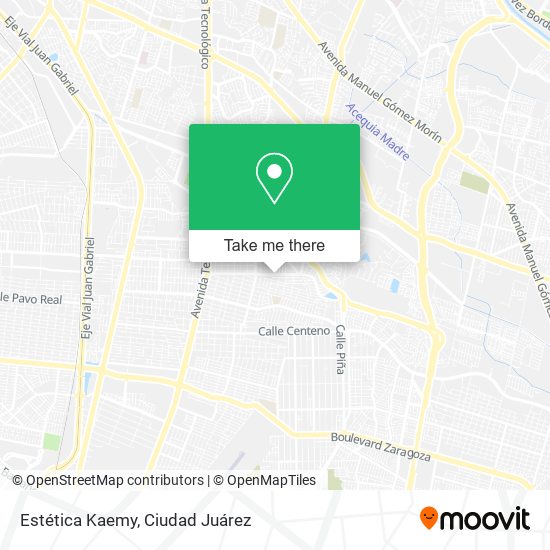 Mapa de Estética Kaemy