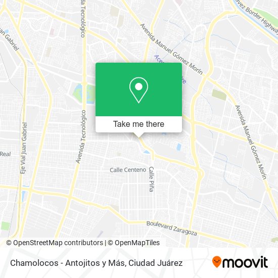 Chamolocos - Antojitos y Más map