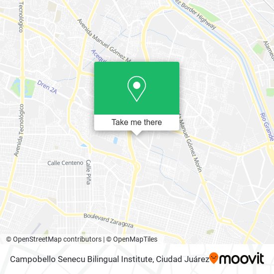 Campobello Senecu Bilingual Institute map