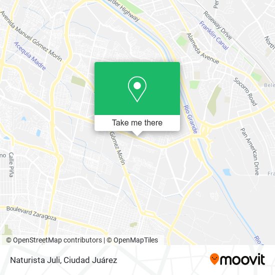 Naturista Juli map