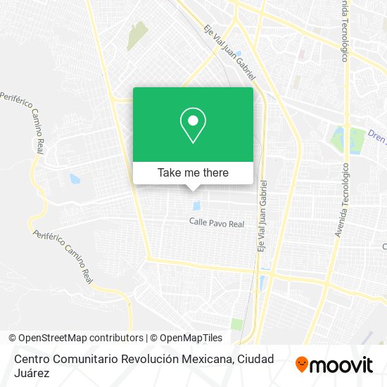 Centro Comunitario Revolución Mexicana map