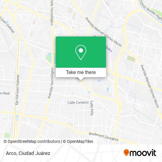Mapa de Arco