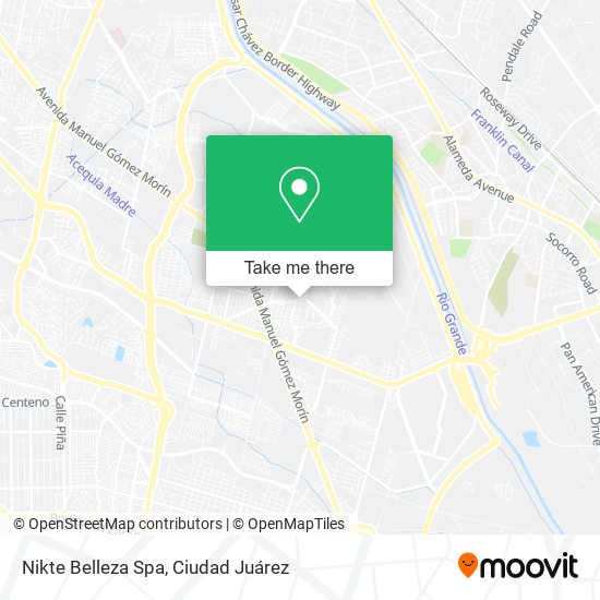 Nikte Belleza Spa map