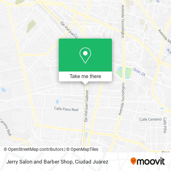 Jerry Salon and Barber Shop map