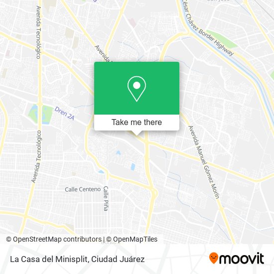 La Casa del Minisplit map
