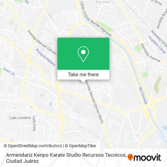 Armendariz Kenpo Karate Studio Recursos Tecnicos map